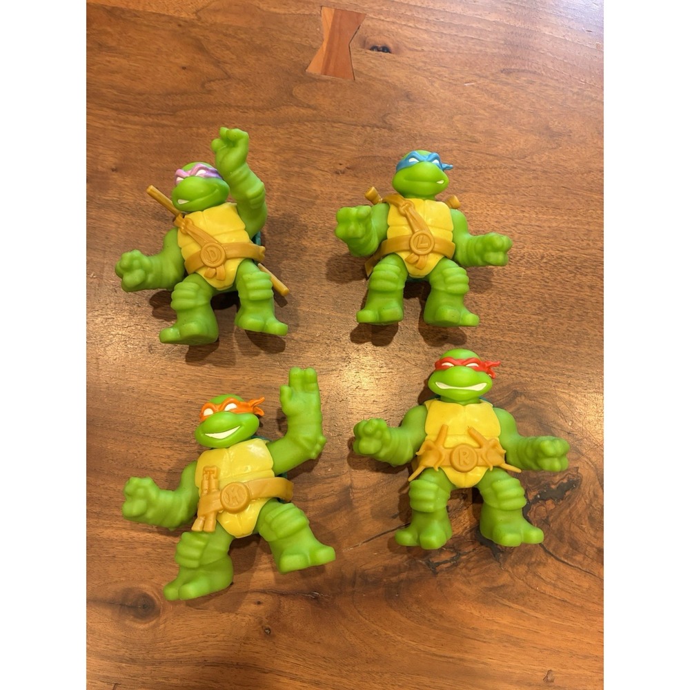 Heroes of Goo Jit Zu Teenage Mutant Ninja Turtles Oozy Figures ALL 4 TMNT